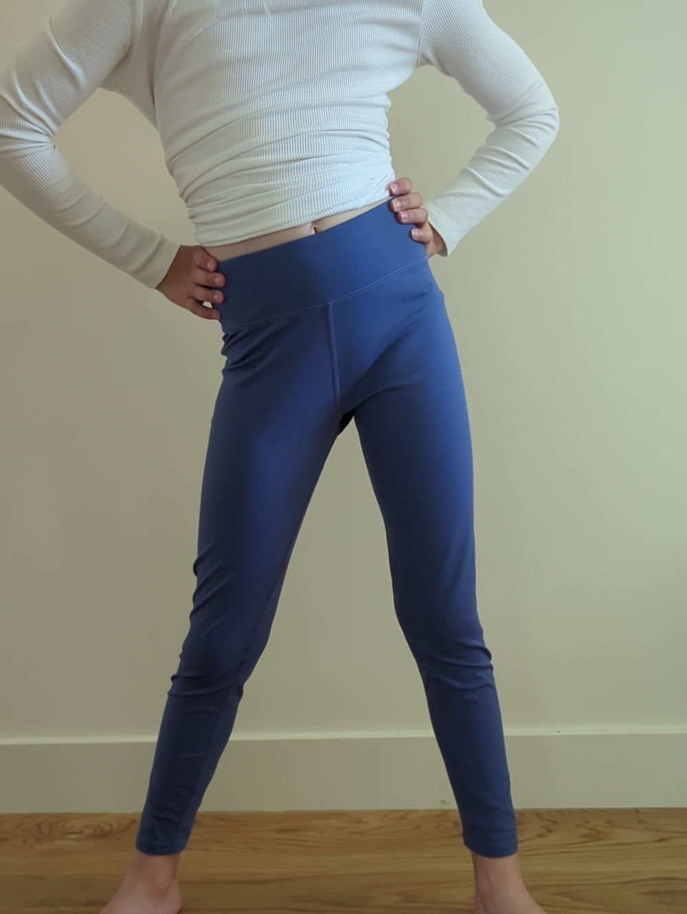 Kids Blue Leggings